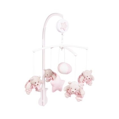 Giostrina musicale carillon DreamNenè - Rosa