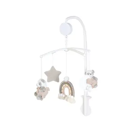 Giostrina musicale carillon Arcobaleno - Tortora