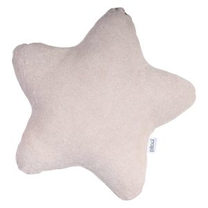 Cuscino Stella tinta unita - Tortora