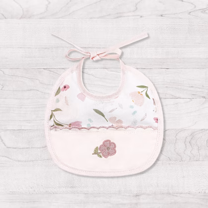 Bavaglio ricamato Fiori