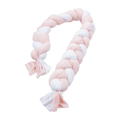 Protezione riduttore treccia a 3 intrecci in ciniglia - Rosa