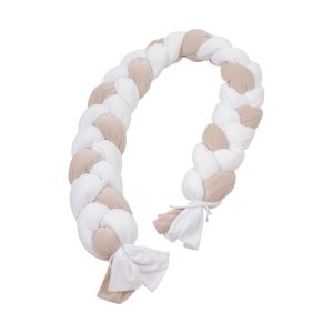 Protezione riduttore treccia a 3 intrecci in ciniglia - Tortora