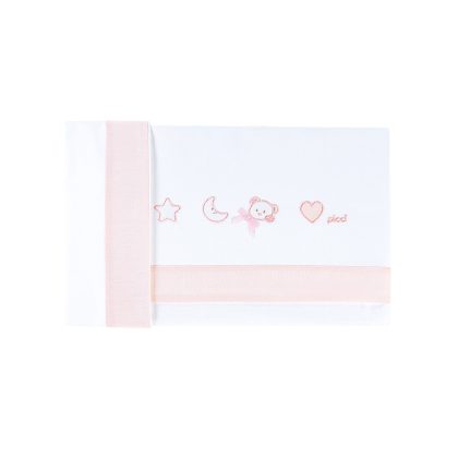 Set lenzuolino letto 3 pezzi Lila - Rosa