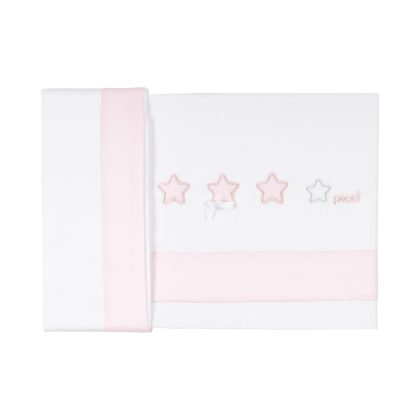 Set lenzuolino 3 pezzi Microletto Dream - Rosa