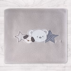 Sonnocaldo ricamato per culla Valdo