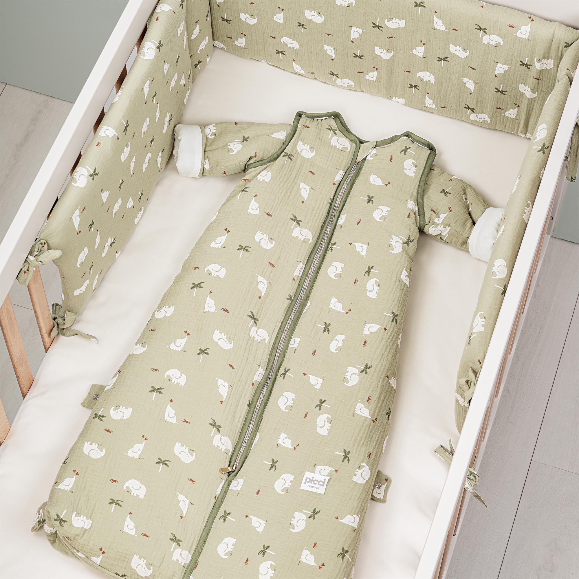 Letto champagne Demì trasformabile in Toddler - immagine 6