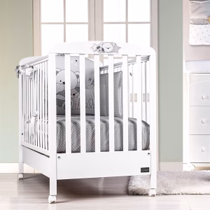 Letto laccato con cassetto Valdo