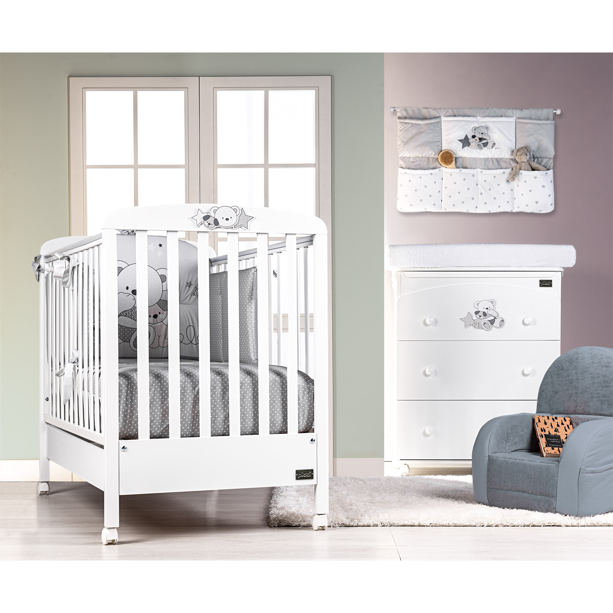 Letto laccato con cassetto Valdo - immagine 2