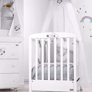 Letto laccato con cassetto Mambo